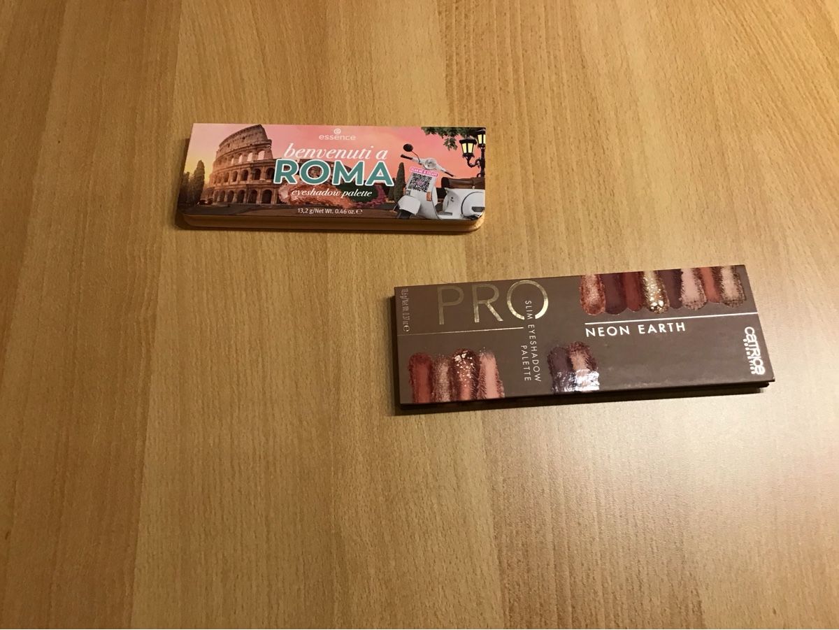 Make-up: Zwei  Lidschattenpalette  Neu – Nuovo e nell'imballaggio originale da Trimbach venduto da Mery70