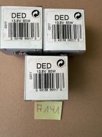 3x GE DED 13.8V 85W Glühbirnen neu   A141