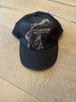Coole, schwarze Dino-Kappe für Jungs, Grösse verstellbar!