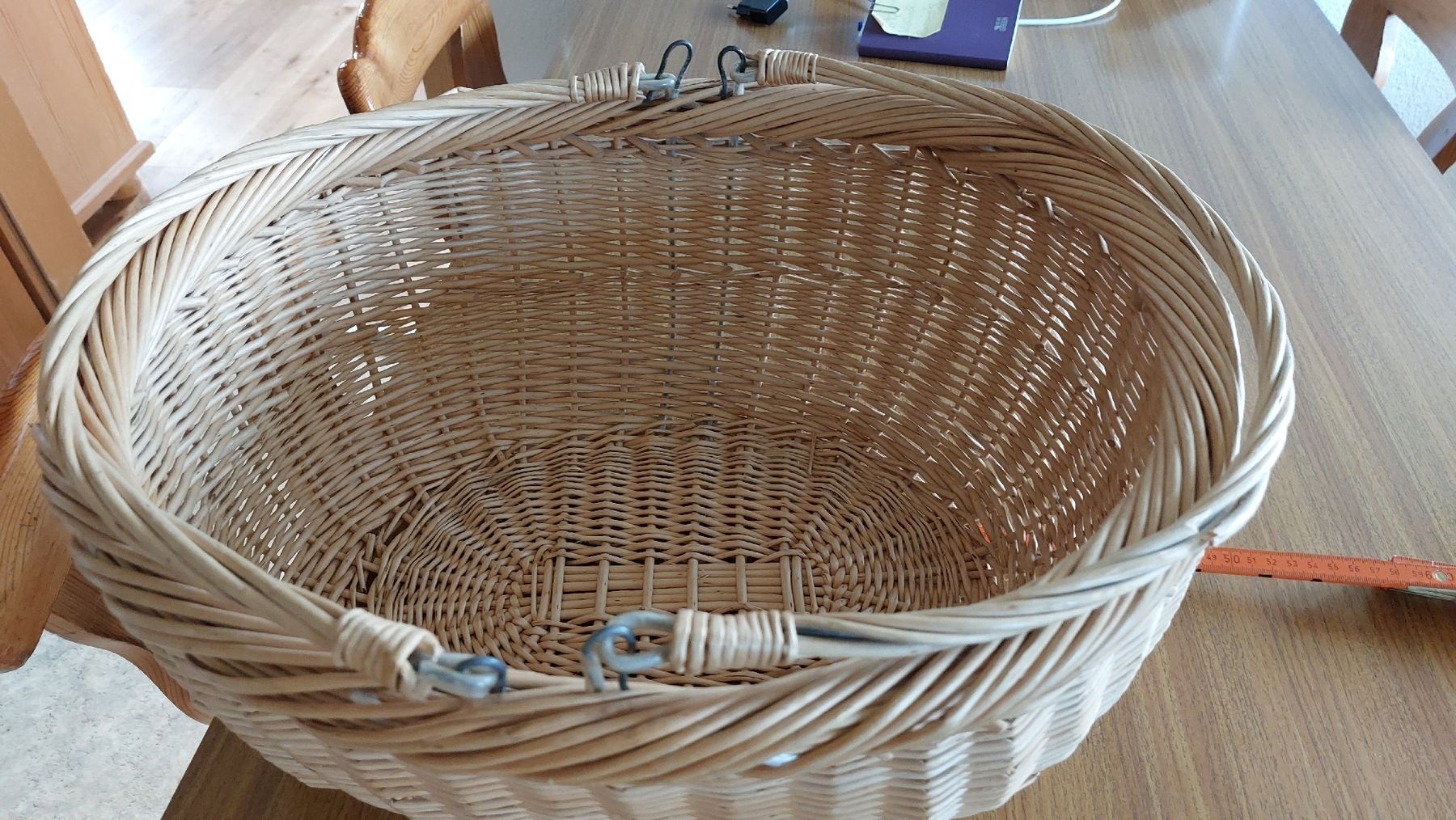 Altro per la casa: Grosse Ernte Korb aus Weide, oval – Usato da Thörigen venduto da Mairitterling