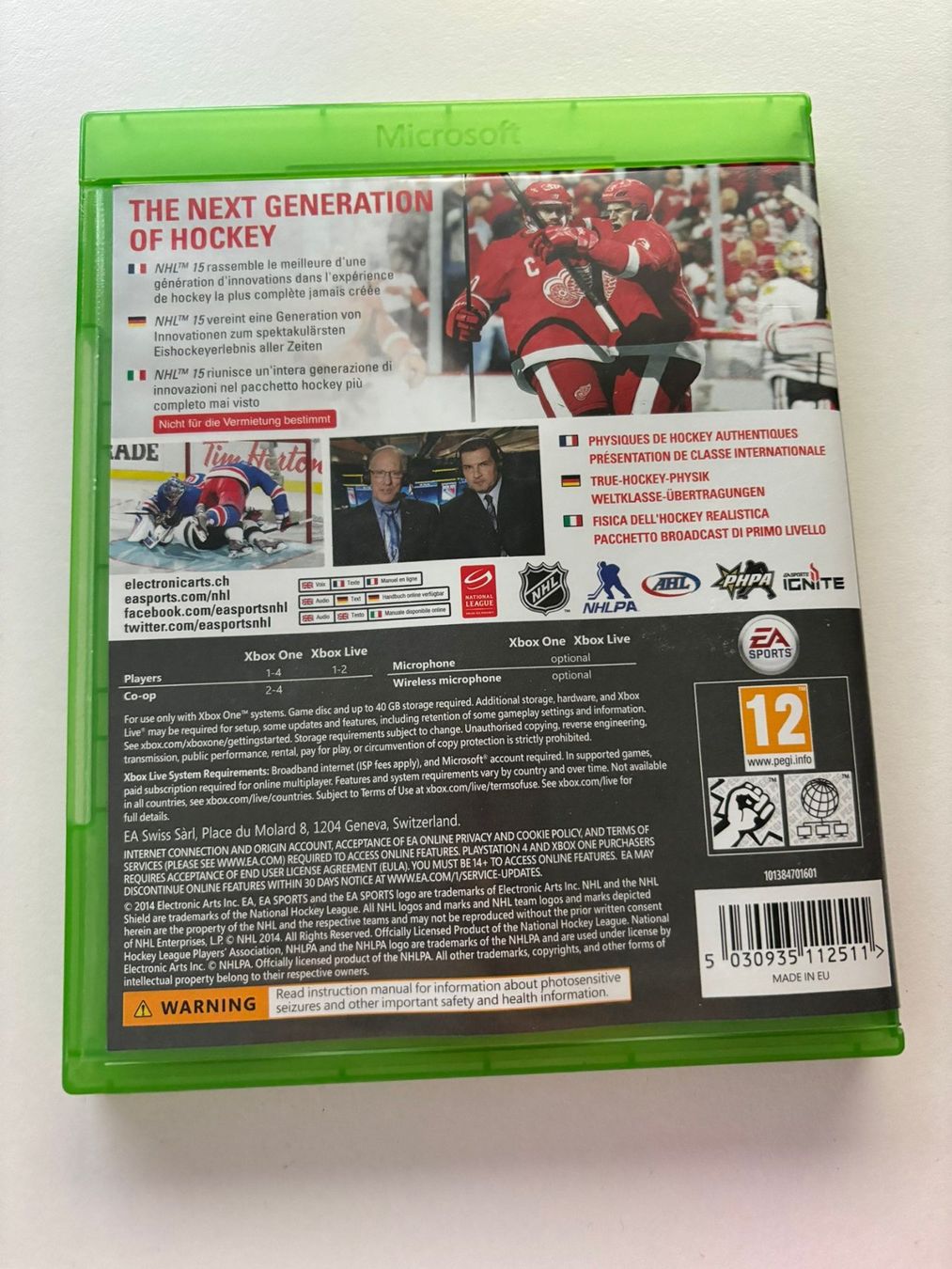 Giochi: NHL 15 (XBOX ONE) – Usato da Herisau venduto da Seyashop1 2
