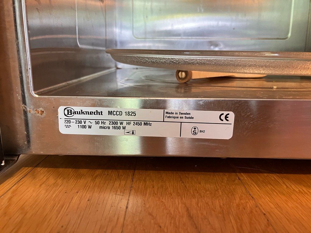 Bauknecht Elettrodomestici da cucina: 2 Mikrowellen Bauknecht MCCD 1825 Duo/Fust Novamatic MW-6800 – Usato da Fislisbach venduto da Promo 3