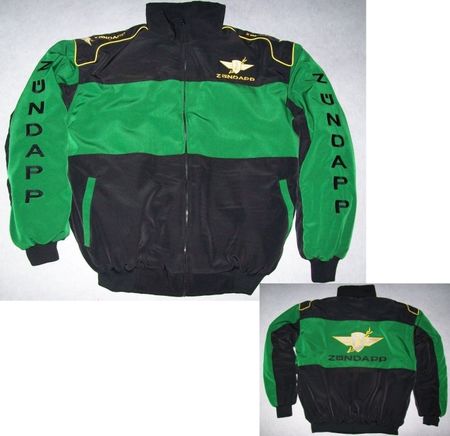 NEU Zündapp Oldtimer Fan Jacke schwarz grün alle Gr./Modelle