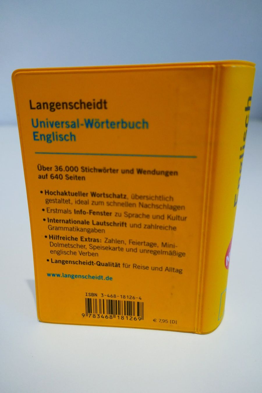 Bücher: Langenscheidt Übersetzer Englisch im Taschenformat – Neu (gemäss Beschreibung) aus Tegerfelden von X-Truck 1