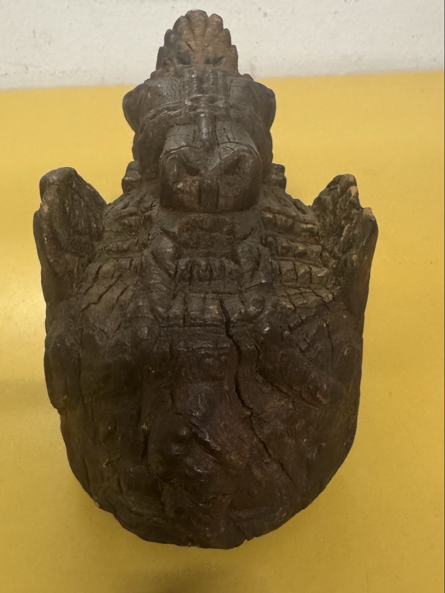 Skulpturen & Statuen: Antike Holz Skulptur  – Gebraucht aus Schlieren von Freundlich02 2