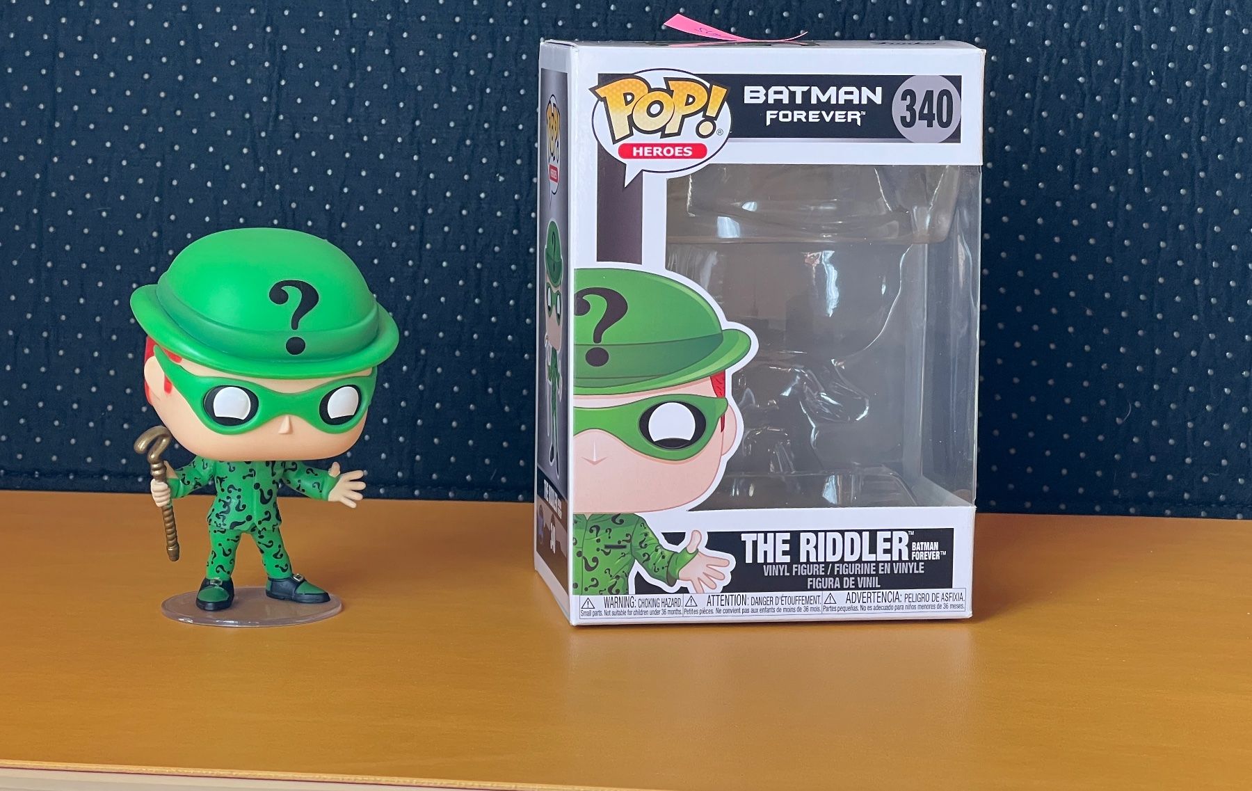 Funko Statuette: Funko Pop DC Comics Batman Forever The Riddler 340 – Usato da Boncourt venduto da pie_fvs9 1