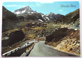 Flüelapass, Südseite mit Flüela-Schwarzhorn