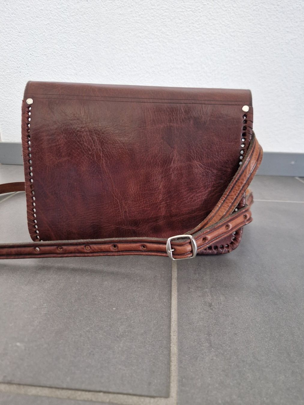 Borse: Praktische Ledertasche mit 2 Fächern – Usato da Olten venduto da reb_bnm2 1