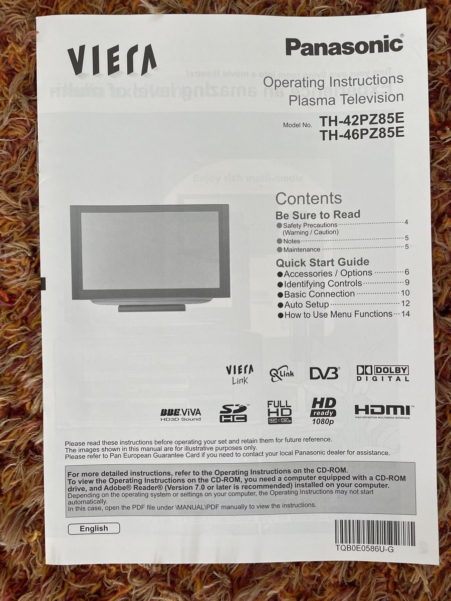Televisori: Fernseher Panasonic  – Usato da Walchwil venduto da zim_pd6x 4