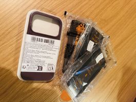 iPhone 18 Pro Max Burgunder Hülle +3 Panzerglas Privacy