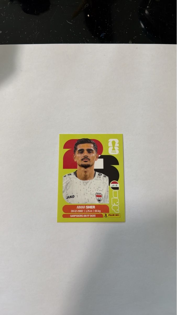 Panini Sammelbilder & Trading cards: Aimar Sher IRQ 15 – Neu (gemäss Beschreibung) aus Zürich von Maeckes