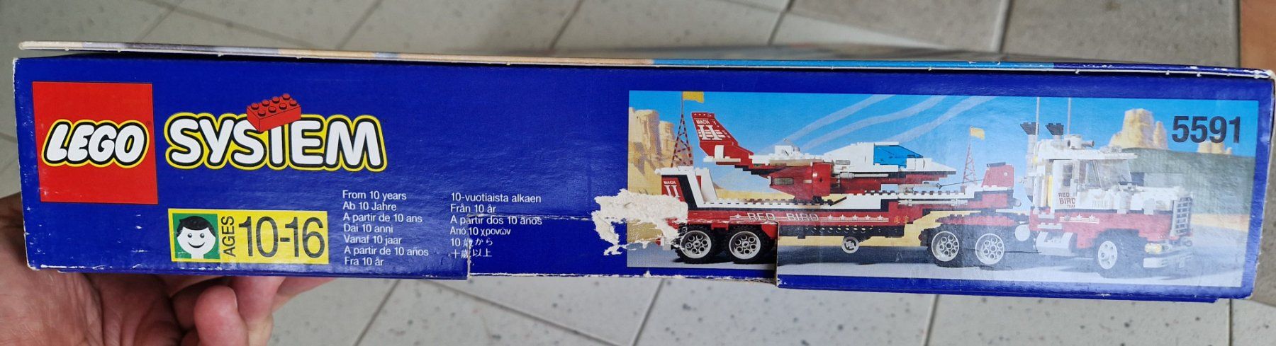 Lego Kit di costruzioni: LEGO System 5591 Model Team Mach 2 Red Bird Rig von 1994 – Nuovo (secondo la descrizione) da Rheinau venduto da tobitobsen80 5