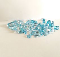 Vrai Lot. von 13.76ct Natur Topas 27 Stk. Edelsteine Blau