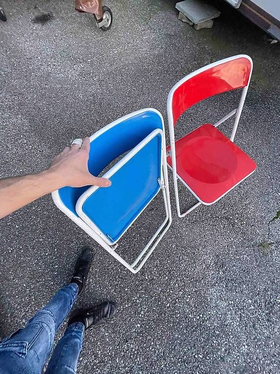 Stühle: 2er Set Campingstühle Klappbar – Gebraucht aus St. Gallen von babinos01 3