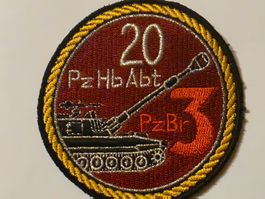 Panzer Hb Abt 20 Gelb Original