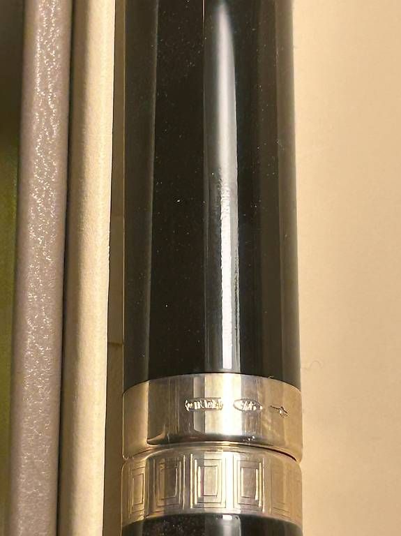 Montegrappa Stylos & Marker: Stylo Roller Montegrappa Espressione Noir&Argent Massif 925 – D'occasion à Genève par fbe_ywk6 1