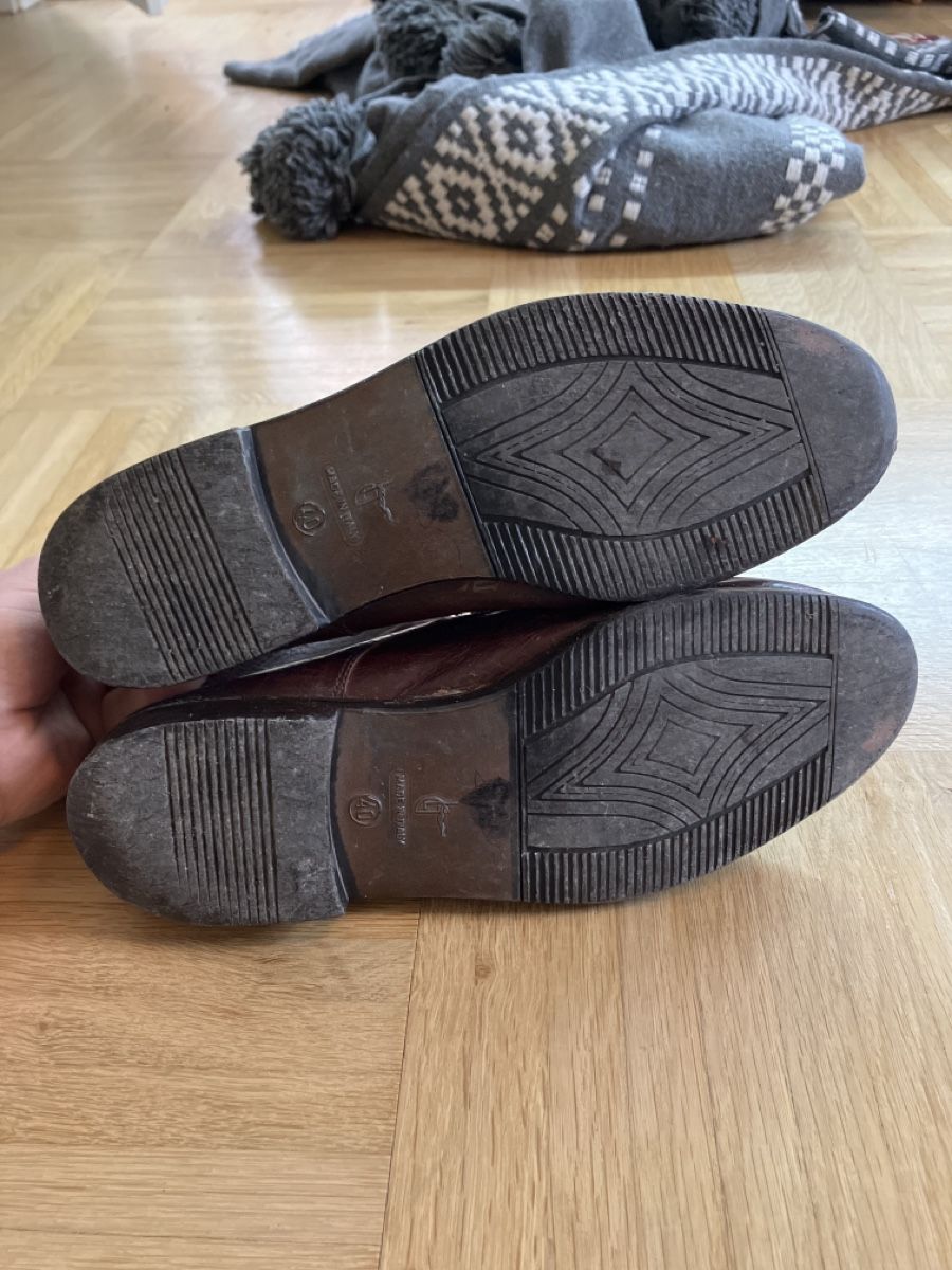 Scarpe da donna: Braune Vintage Lederstiefel - Gr. 40 – Usato da St.Gallen venduto da michel_simone 2
