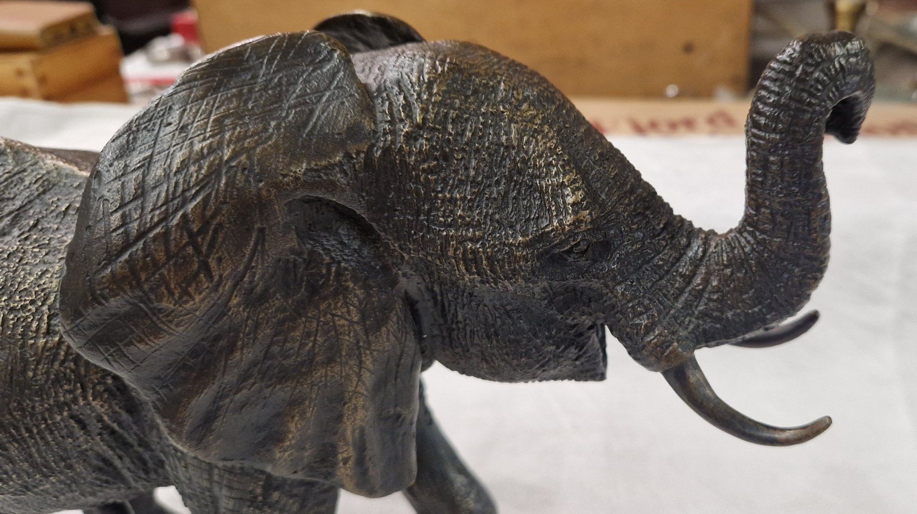 Sculptures & Statues: ELEVANT BRONZE – D'occasion à Bilten par Mic2022 1