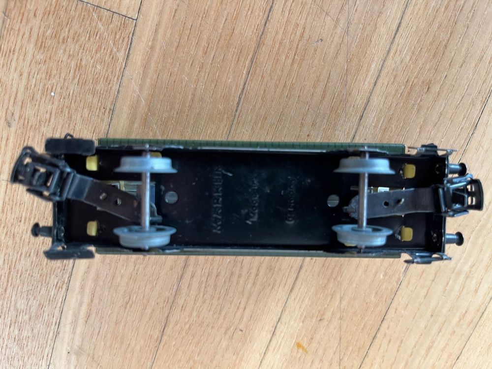 LOT TRAIN HORNBY-ACHO LOCOMOTIVE WAGOND RAILS TRANSFO vendue dans son