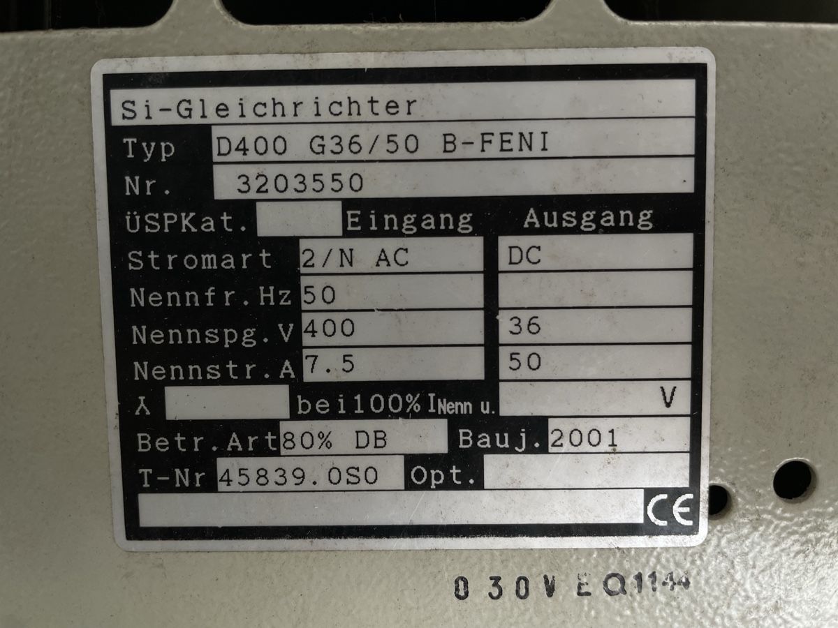 Caricabatterie: Batterie Ladegerät 36V / 50A – Usato da Rain venduto da Allrounder-GmbH 3