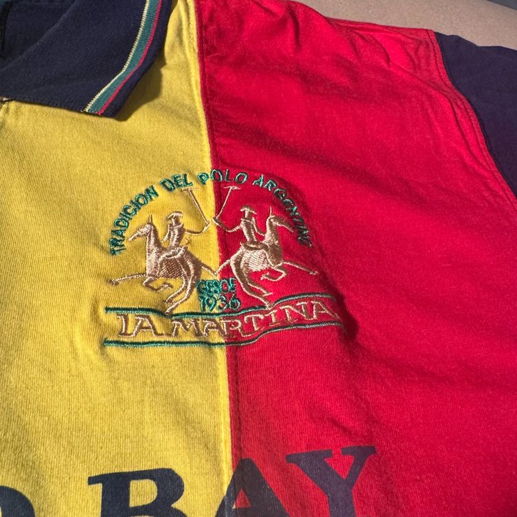 La Martina Magliette Polo: La Martina Jamaica striped summer polo (Africa Ralph Lauren) – Usato da Rheinfelden venduto da sourced_limited 3