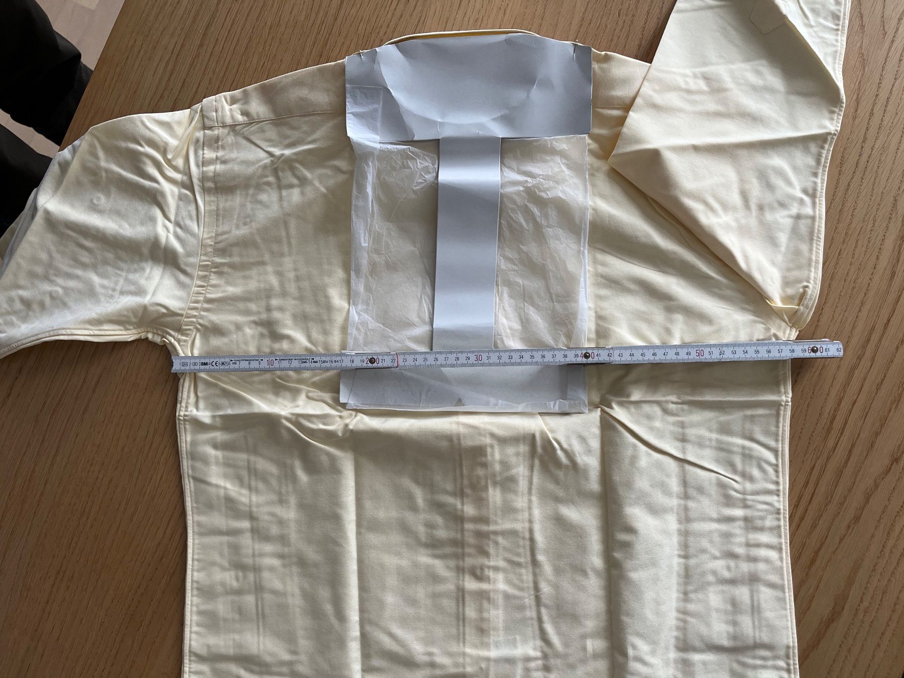 Ralph Lauren Hemden: Ralph Lauren button down Hemd hellgelb, Grösse 15 1/2  - 33 – Neu (gemäss Beschreibung) aus Netstal von spaltflo01 4