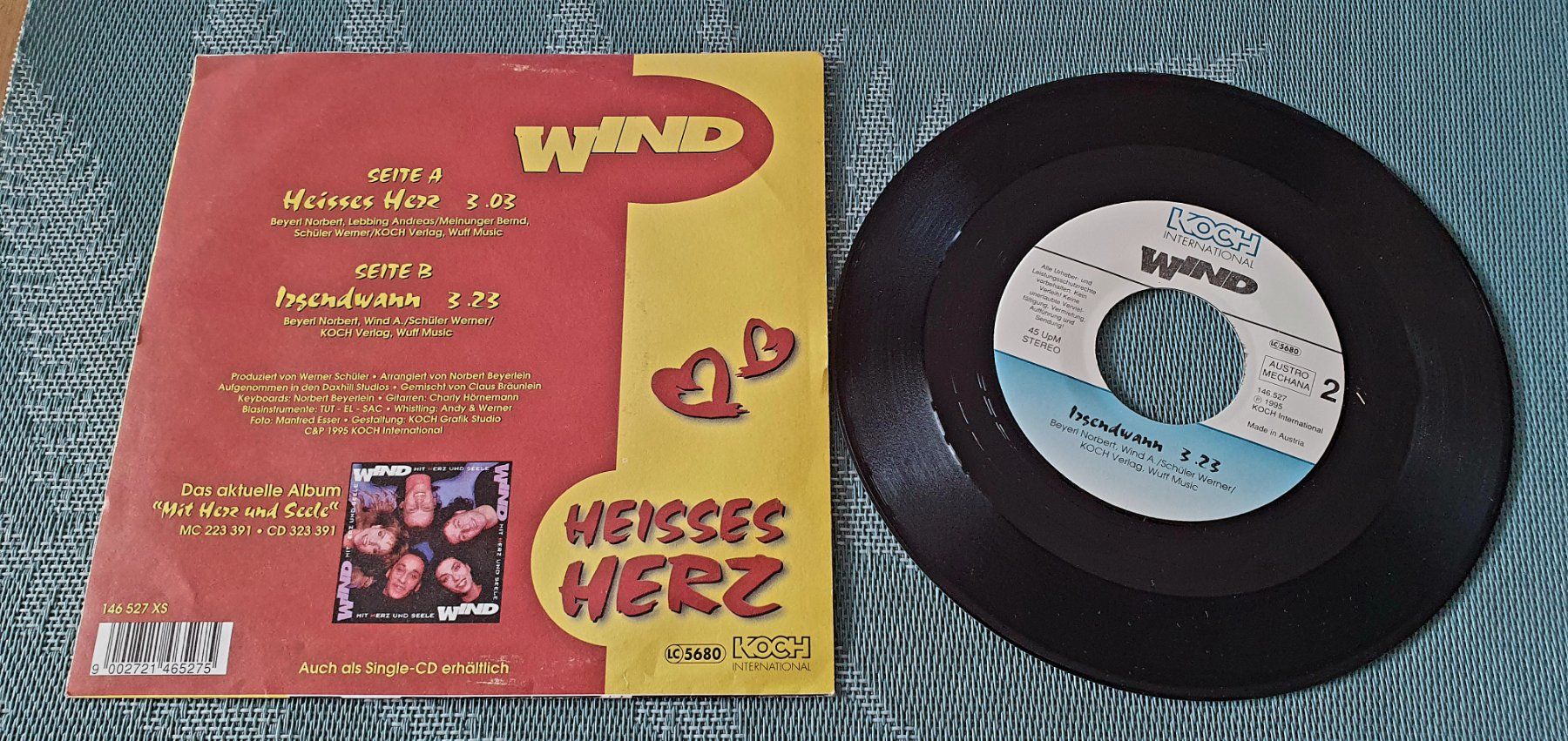 Dischi in vinile: WIND, Heisses Herz, Si, TOP! – Usato da Kreuzlingen venduto da Cdschlumpf 1