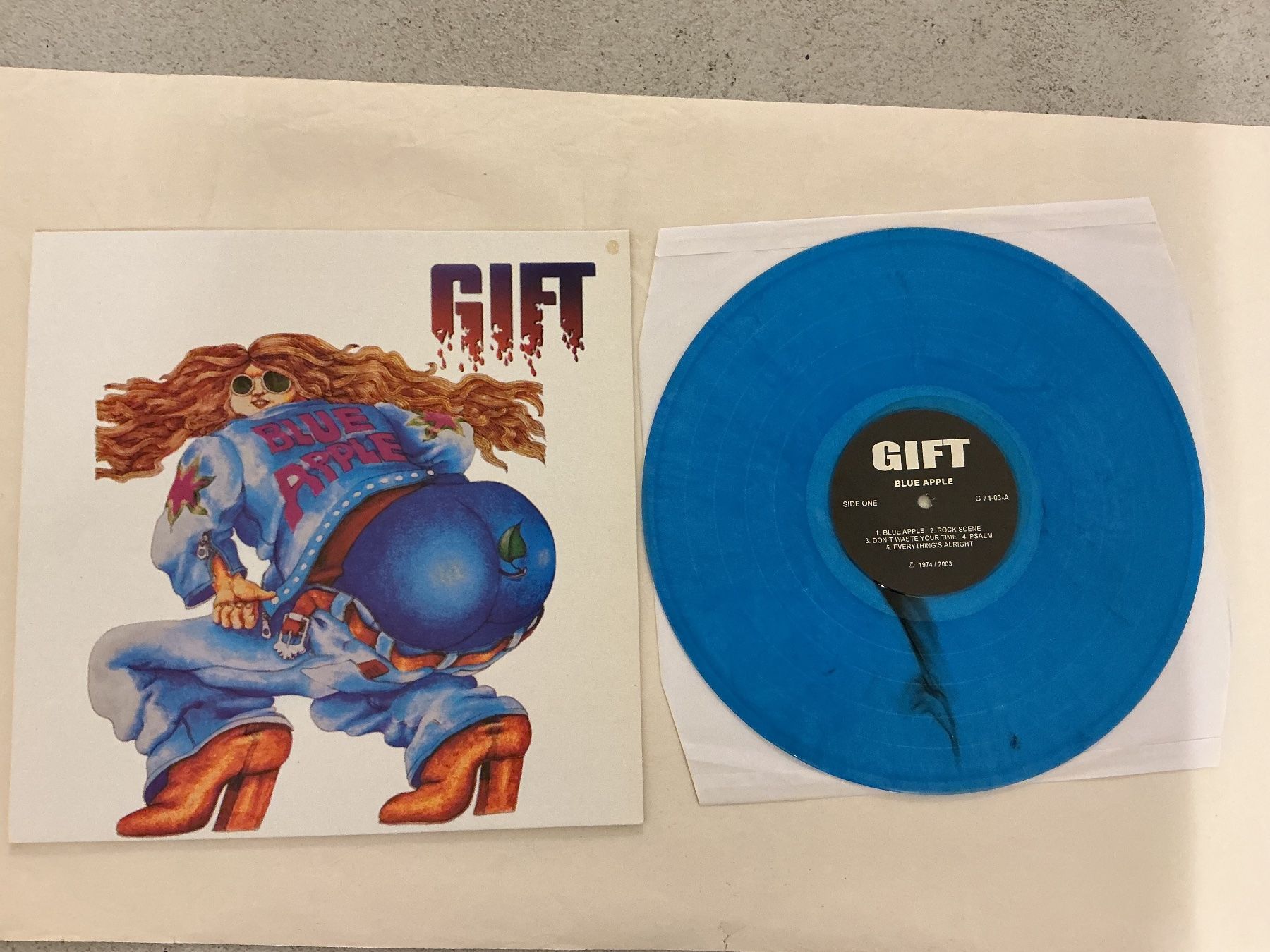 Dischi in vinile: GIFT LP - Blue Apple – Usato da Winterthur venduto da Tumko-Vinyl