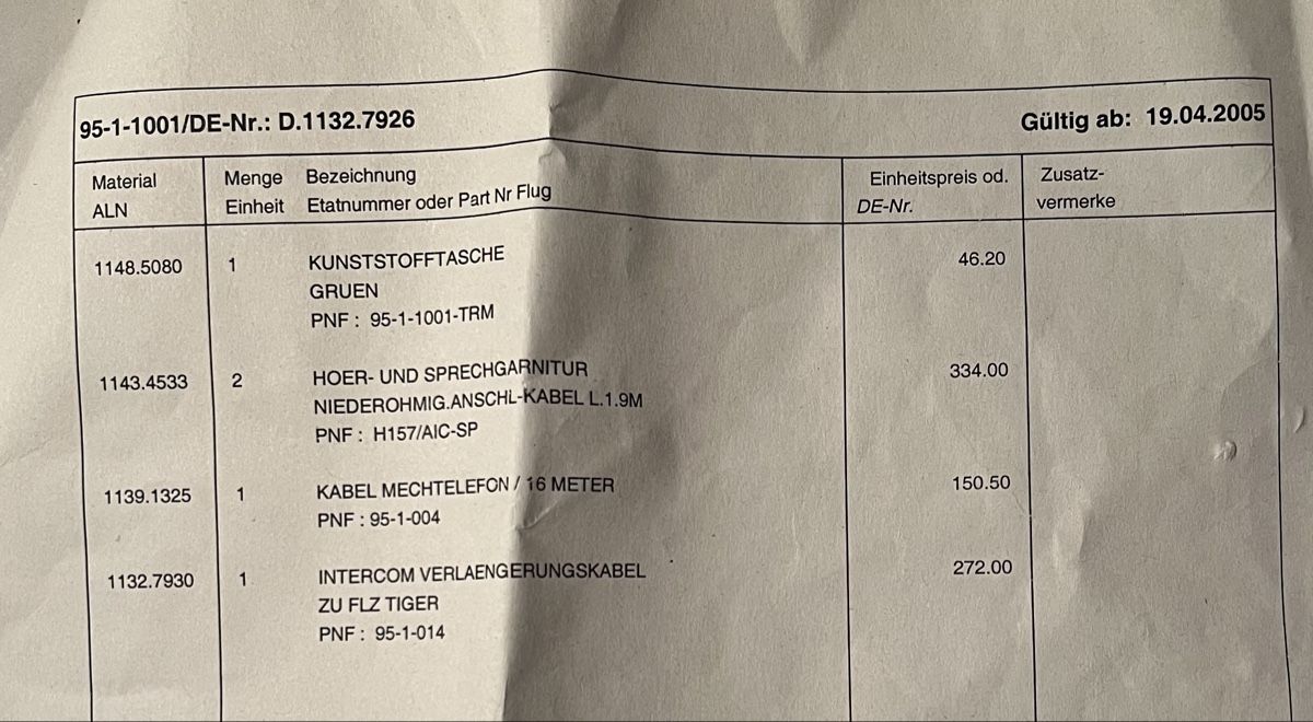 Radiocomunicazione: US Air Force Swiss Air Force Aviation Headset MX-3473 MX-250 – Nuovo (secondo la descrizione) da Oberhofen Thun'see venduto da SwissTreasure 8