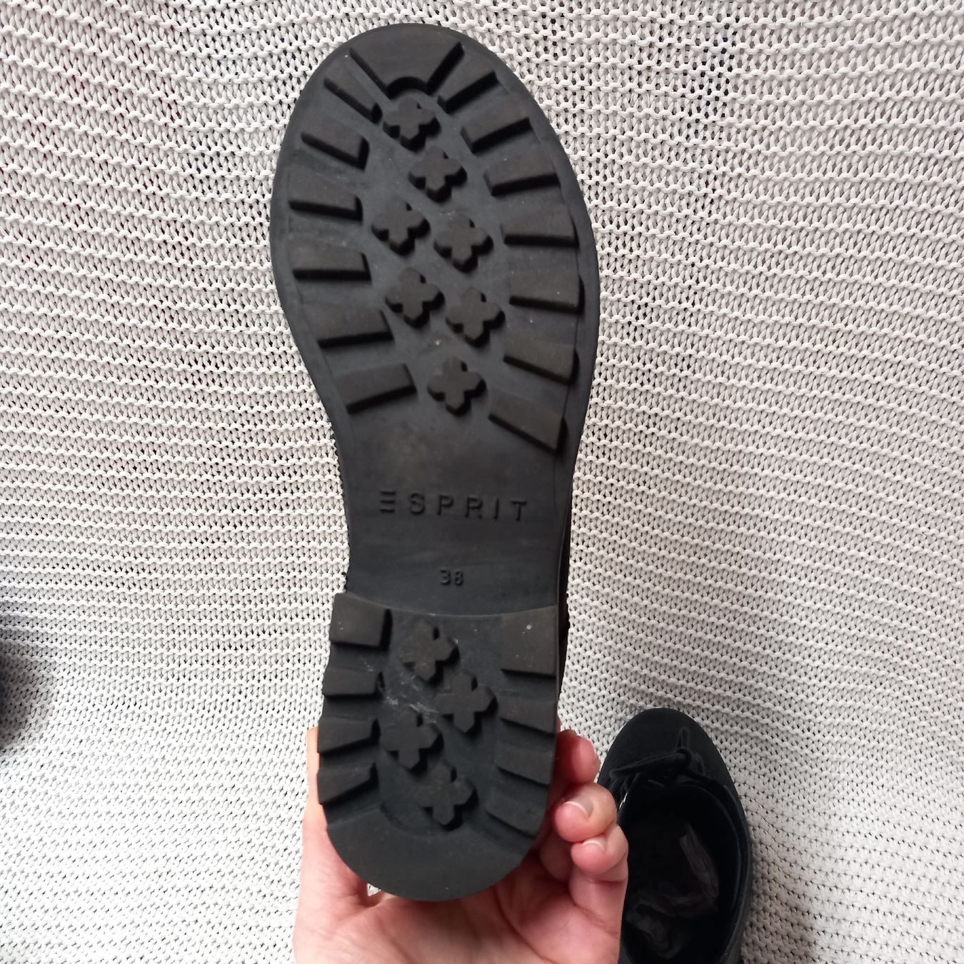 Esprit Scarpe da donna: Esprit Stiefeletten/ Schnürschuhe Gr.38 schwarz – Usato da Gwatt (Thun) venduto da umwelt-brocki 6