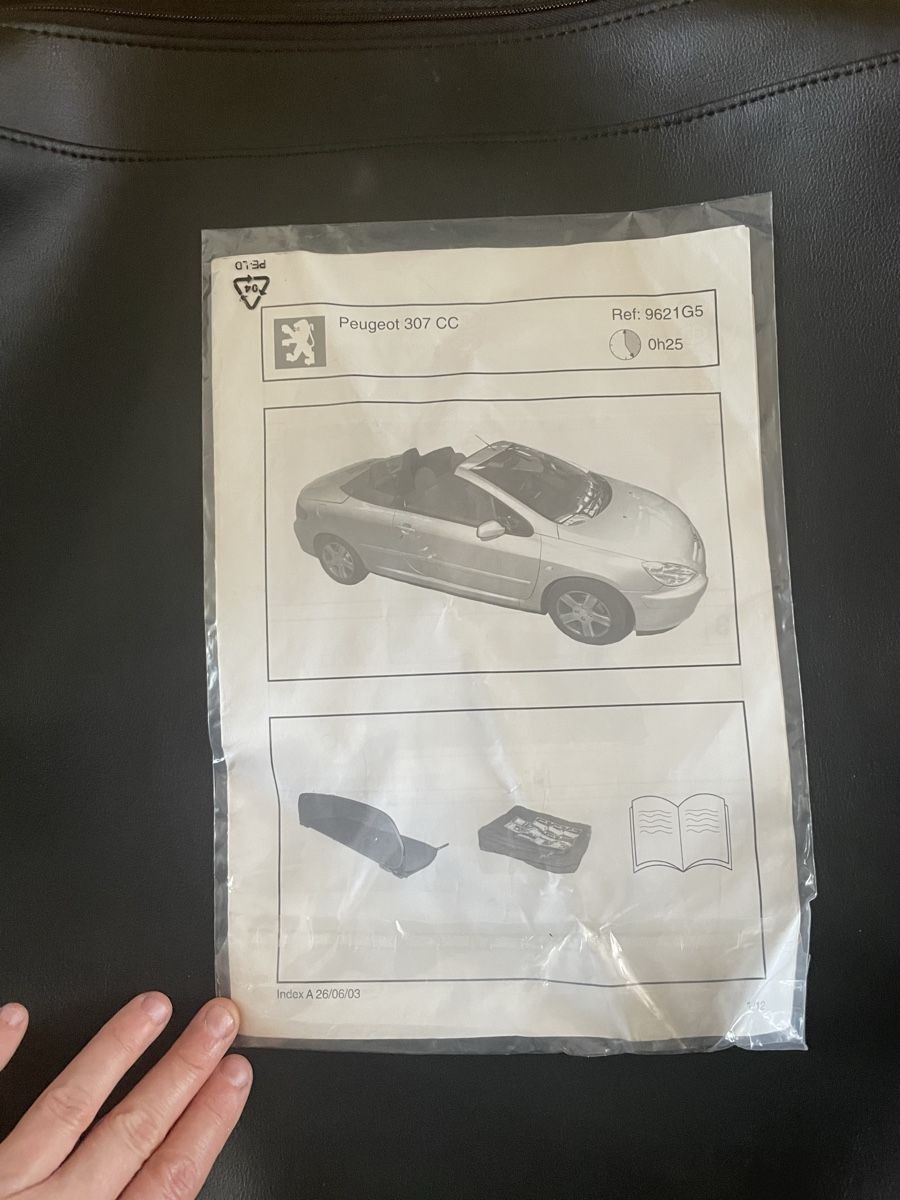 Peugeot Accessori per altri veicoli: Peugeot307 CC – Nuovo (secondo la descrizione) da Amriswil venduto da einkaufverkauf 1