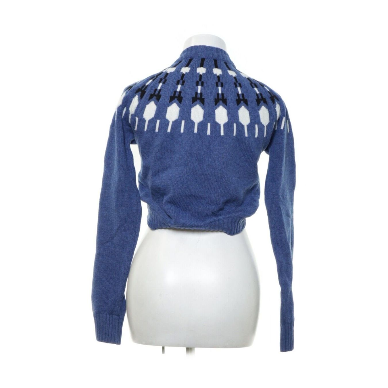 Maglioni & Felpe: Carin Wester, Pullover, crop: 32/34 Blau/Weiß/Schwarz Strick – Usato da Lichtensteig venduto da mosovi 1