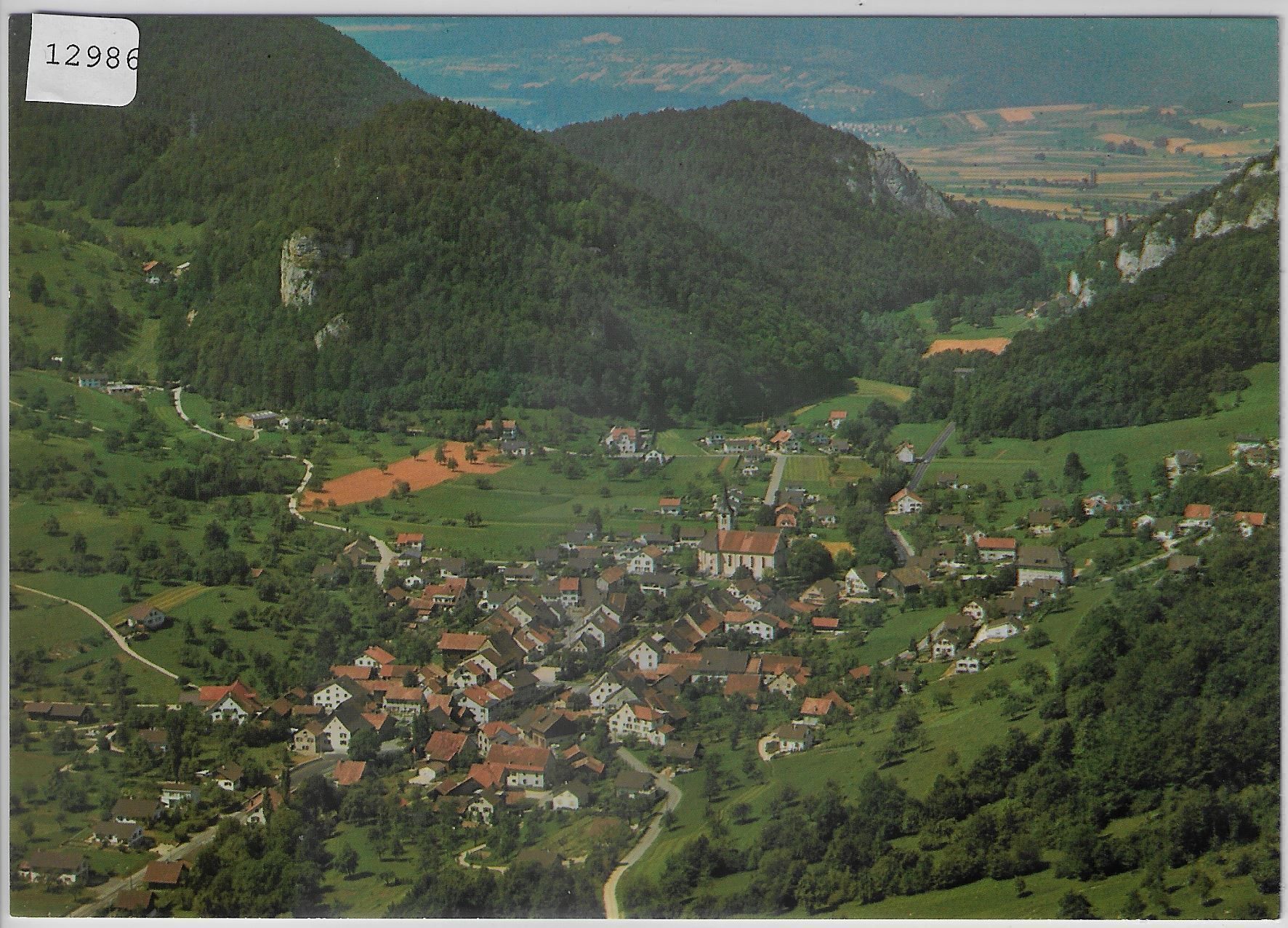 Cartoline postali: Flugaufnahme Erschwil SO – Antico da Ettingen venduto da Kartenplanet
