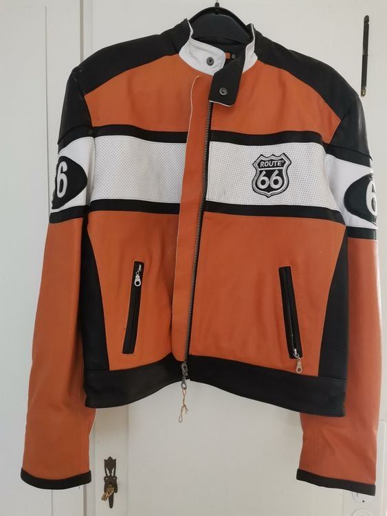Giacche: Originale Route 66 Motorrad Lederjacke – Usato da Lotzwil venduto da Were