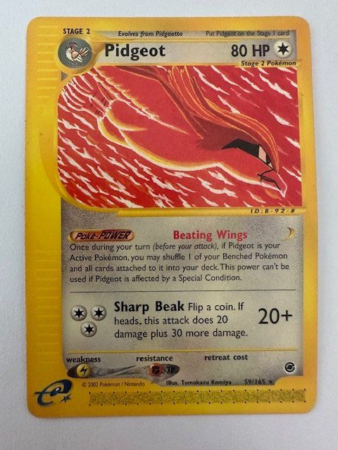 Pokémon Carte collezionabili: Pidgeot - Expedition - Pokemon – Usato da Nussbaumen AG venduto da Bika-Shop