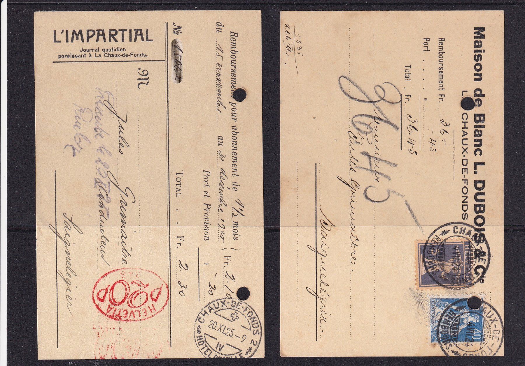 carte postale ancienne 38 URIAGE-LES-BAINS. 1925 - Cartes Postales