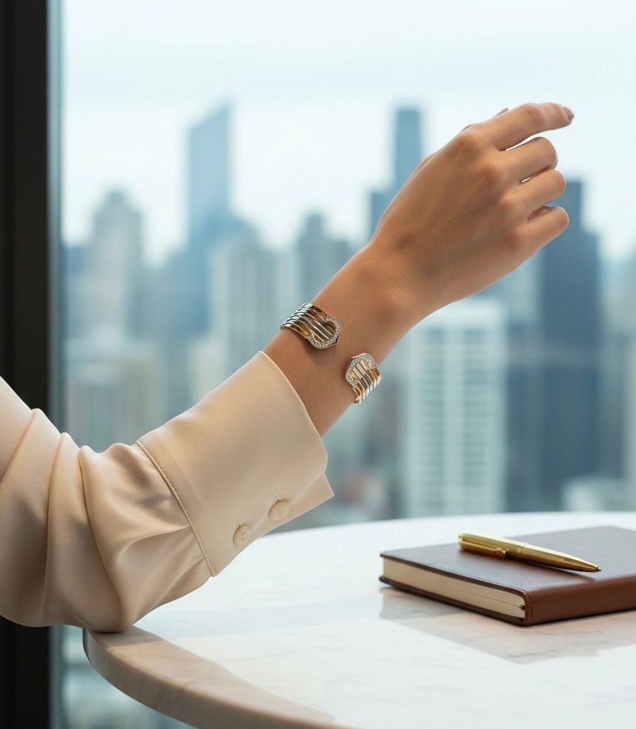 Bracciali & Braccialetti: Bracelet Or et Diamants – Usato da genève venduto da champanonono