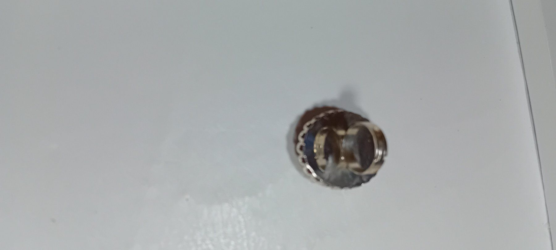 Anelli: ring antiksilber platered  mit rot achat – Nuovo (secondo la descrizione) da Basel venduto da bij_5hqd 6