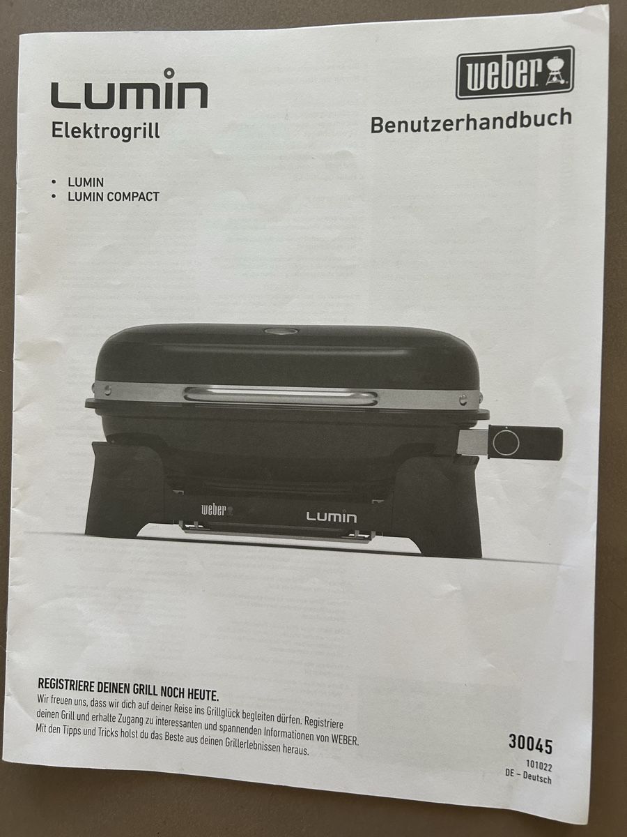 Griglie: Weber. Elektro Grill Compact  – Usato da Liebefeld venduto da urbanier 4