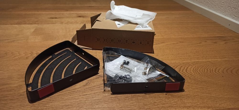 Supporti a parete: Duschablage zum Kleben oder Bohren – Nuovo e nell'imballaggio originale da Krattigen venduto da Winnie12