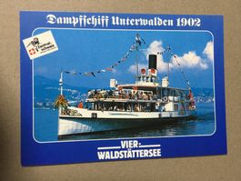 AK Schiff Vierwaldstättersee DS Unterwalden
