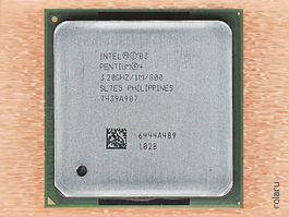Pentium 4 HT, 3.20GHz/1M/800, Socket 478