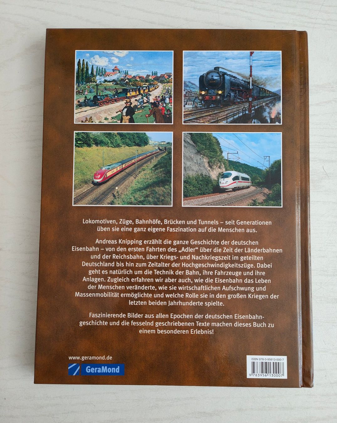 Libri: Die grosse Geschichte der Eisenbahn in Deutschland, GeraMond – Usato da Hemishofen venduto da Lany 1