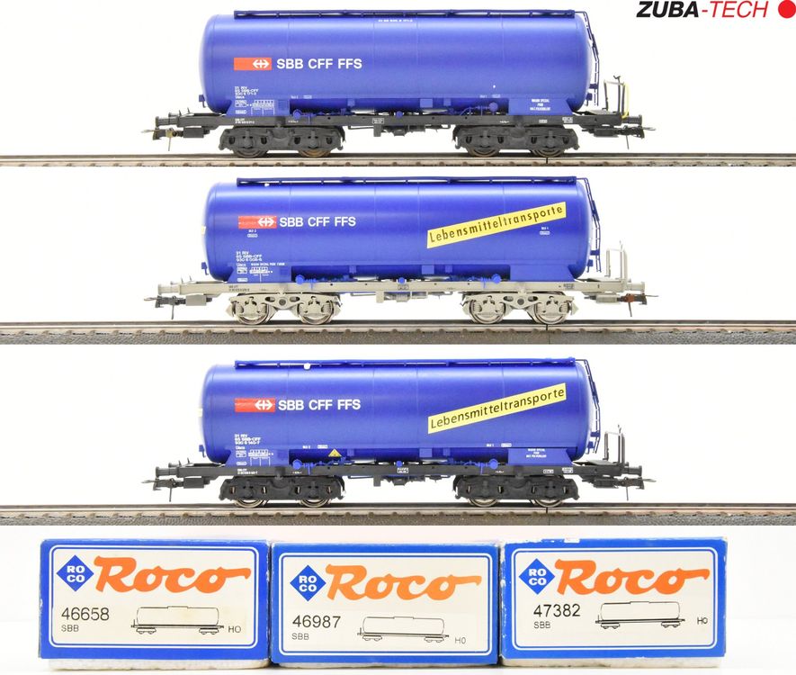 Roco 3x Silowagen 