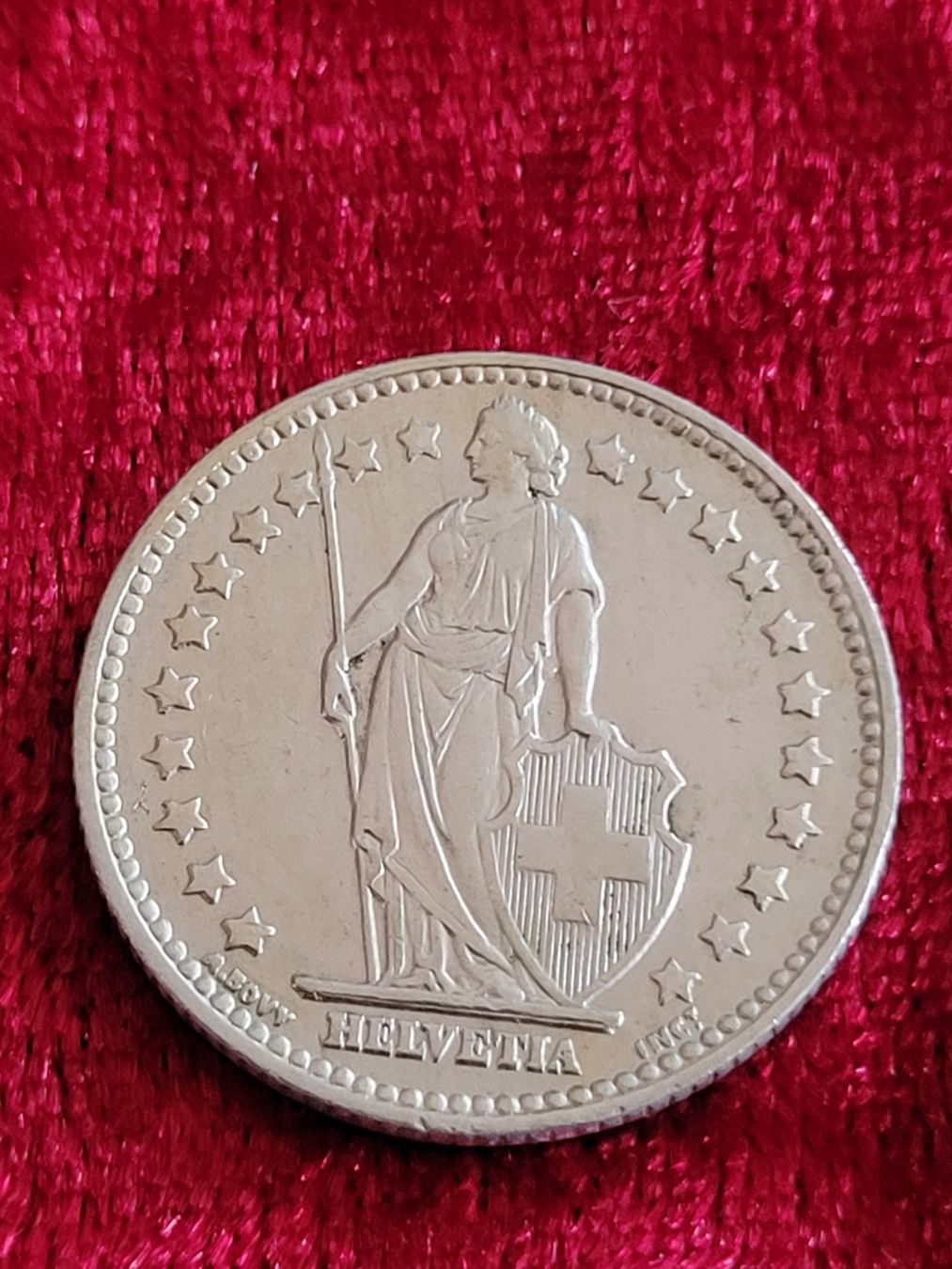 Tutti le monete: 1 Franken 1955 selten top! – Usato da Neuenkirch venduto da majortom30 1