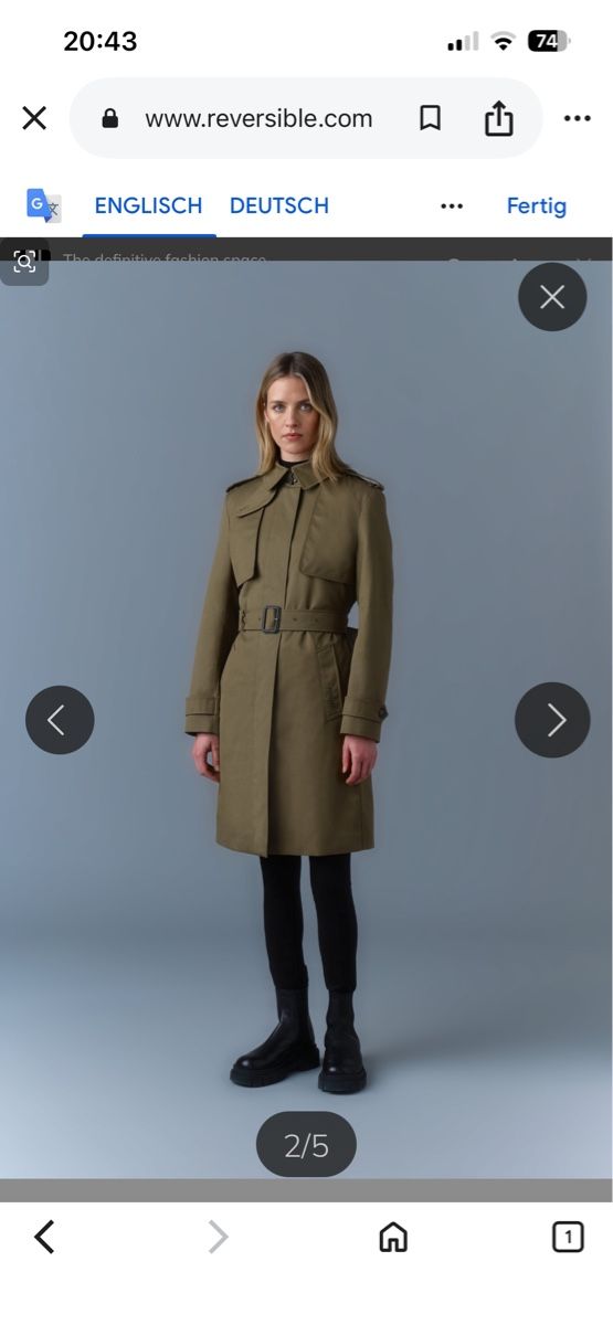 Mackage Cappotti: Mackage Trenchcoat – Nuovo (secondo la descrizione) da Muri AG venduto da easty6 1