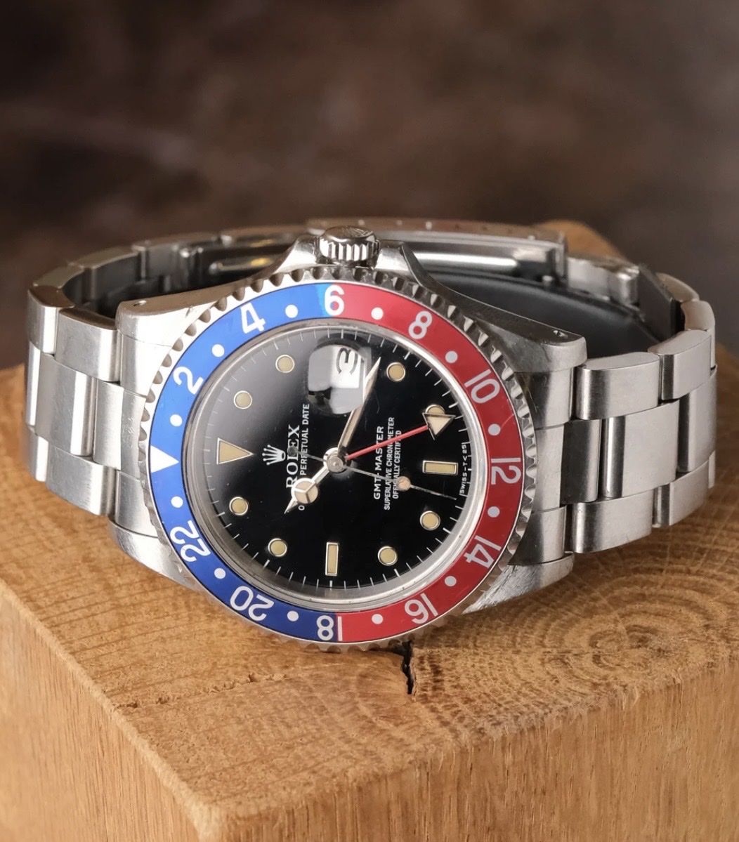 Rolex Orologi: Rolex GMT Pepsi, Pumpkin Dial, Tritium – Usato da Chur venduto da lucretiawatches 3