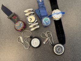 6 x POP SWATCH - seltene Modelle