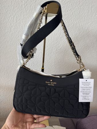 Kate Spade Black Quilted Shoulder /Sling bag– Stylish and Ne