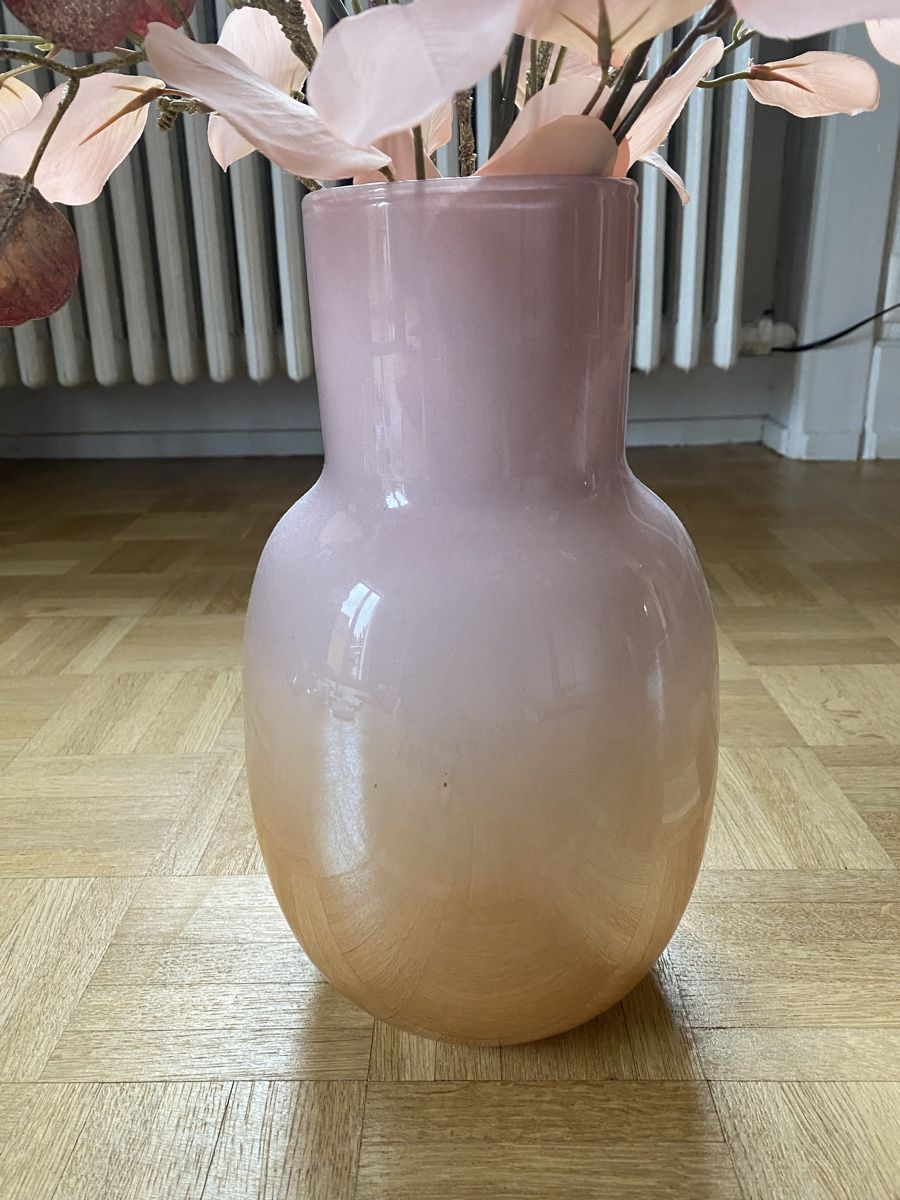 Tutte le decorazioni: Wunderschöne rosa Vase mit Farbverlauf und Dekoblumen – Nuovo (secondo la descrizione) da Zürich venduto da SarKa45 1